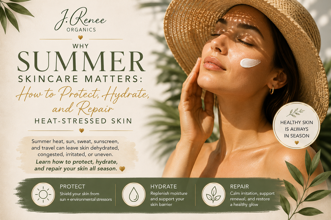 Why Summer Skincare Matters: How to Protect, Hydrate, and Repair Heat-Stressed Skin