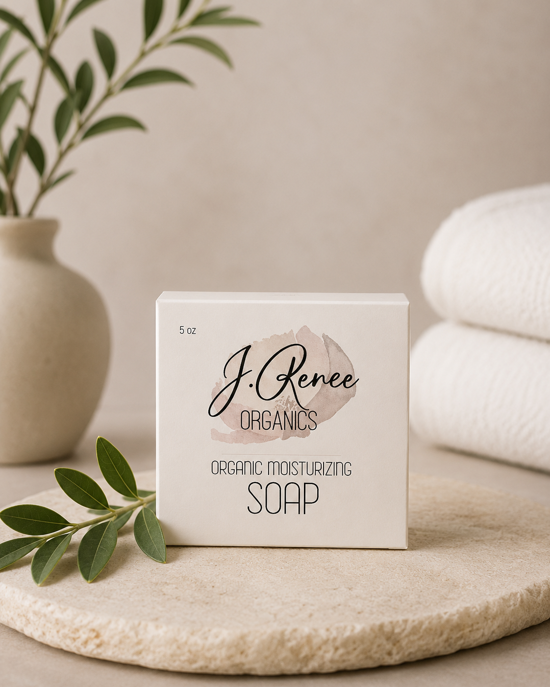 Organic Moisturizing Soap - 5oz